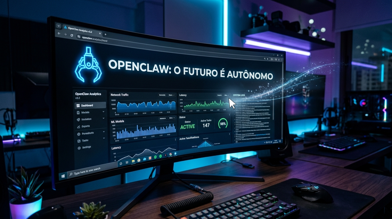A Era do Piloto Automático: O que é o OpenClaw e por que ele está tirando o sono dos Desenvolvedores