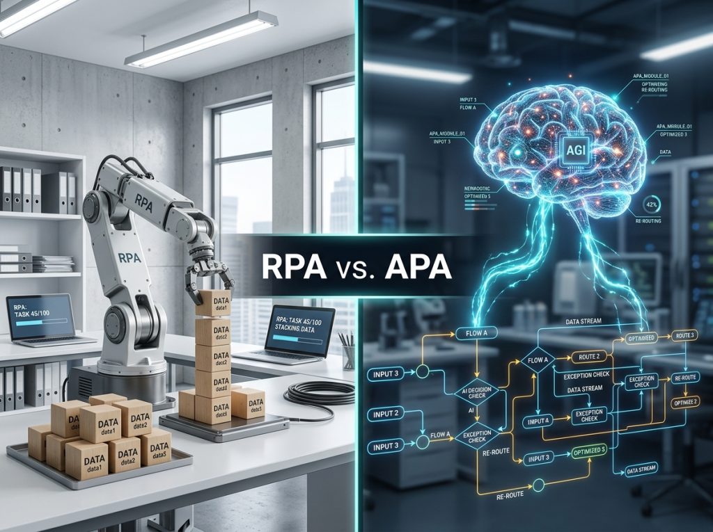 A Inteligência por Trás da Agência: Como o APA Pensa e Decide. - APA: O Robô Que Pensa, Aprende e Decide – A Nova Fronteira da Automação