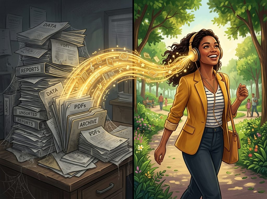 A Mágica do Audio Overview: Dois Hosts que Parecem Humanos - NotebookLM: Como a Nova IA do Google Transforma seus PDFs em Podcasts Assustadoramente Reais