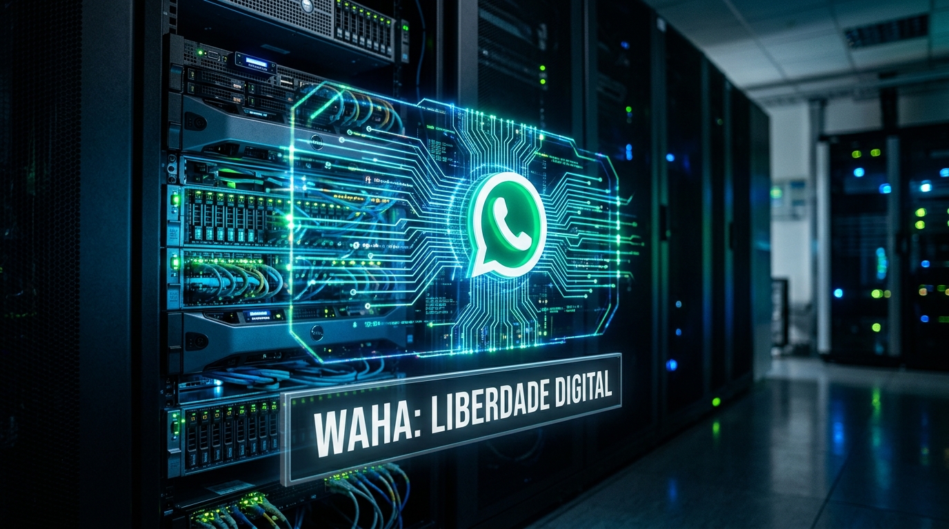 A Revolução do WAHA: Como Automatizar o WhatsApp no Seu Servidor sem Pagar por Mensagem