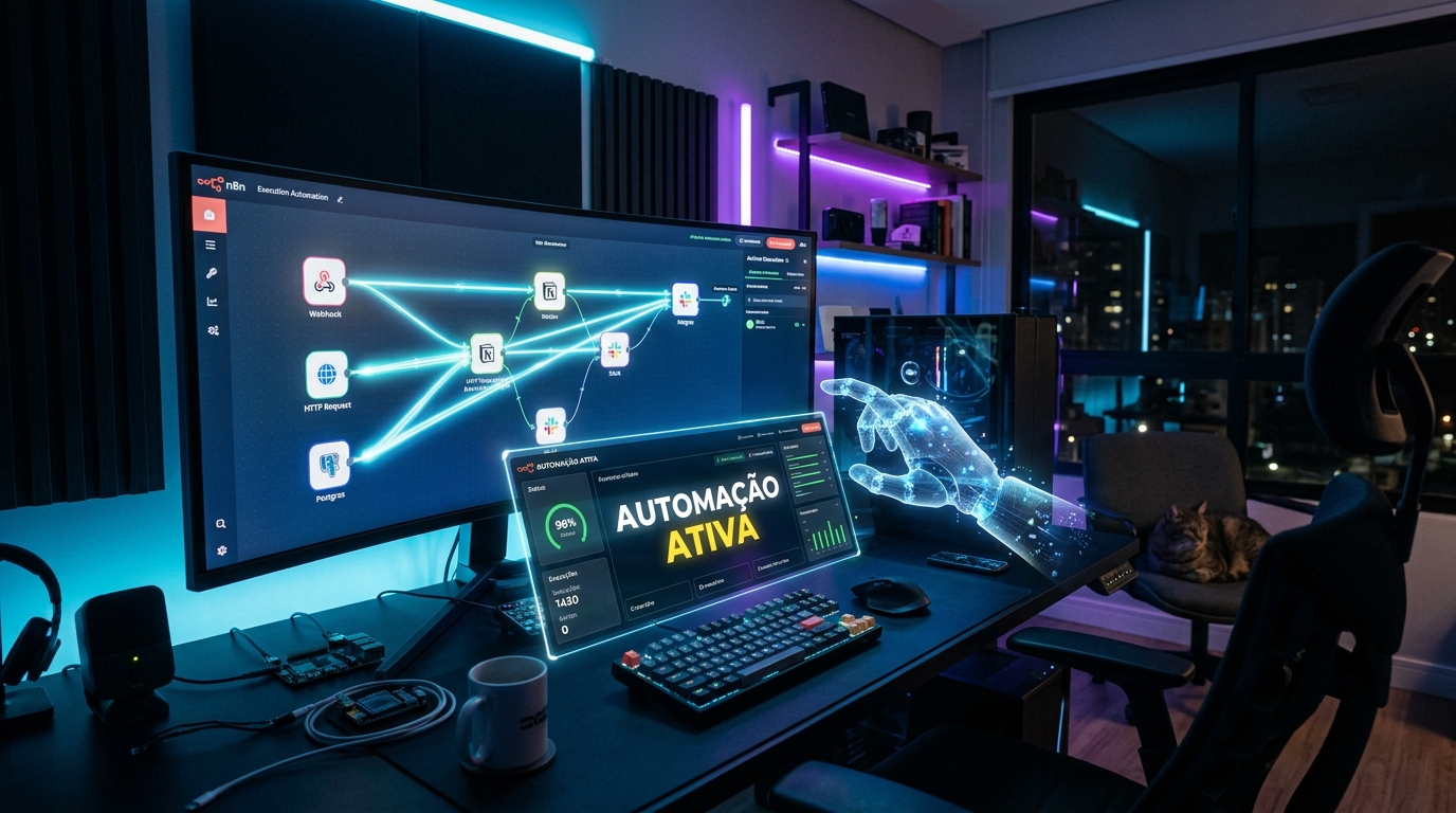 Adeus, Custos de API: Como Criar Agentes Autônomos com Function Calling e n8n Local