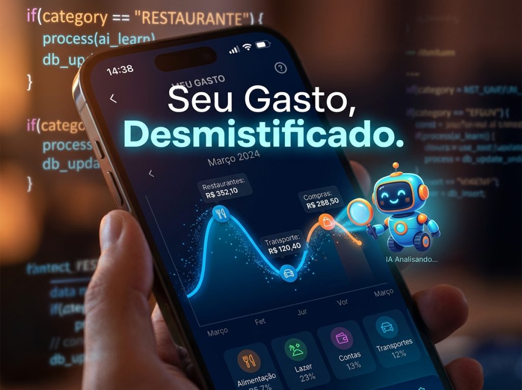 Conheça os Detetives Digitais: Como a IA Monitora Seus Gastos - Robôs no Seu Bolso: A Revolução da IA que Transforma Suas Finanças Pessoais