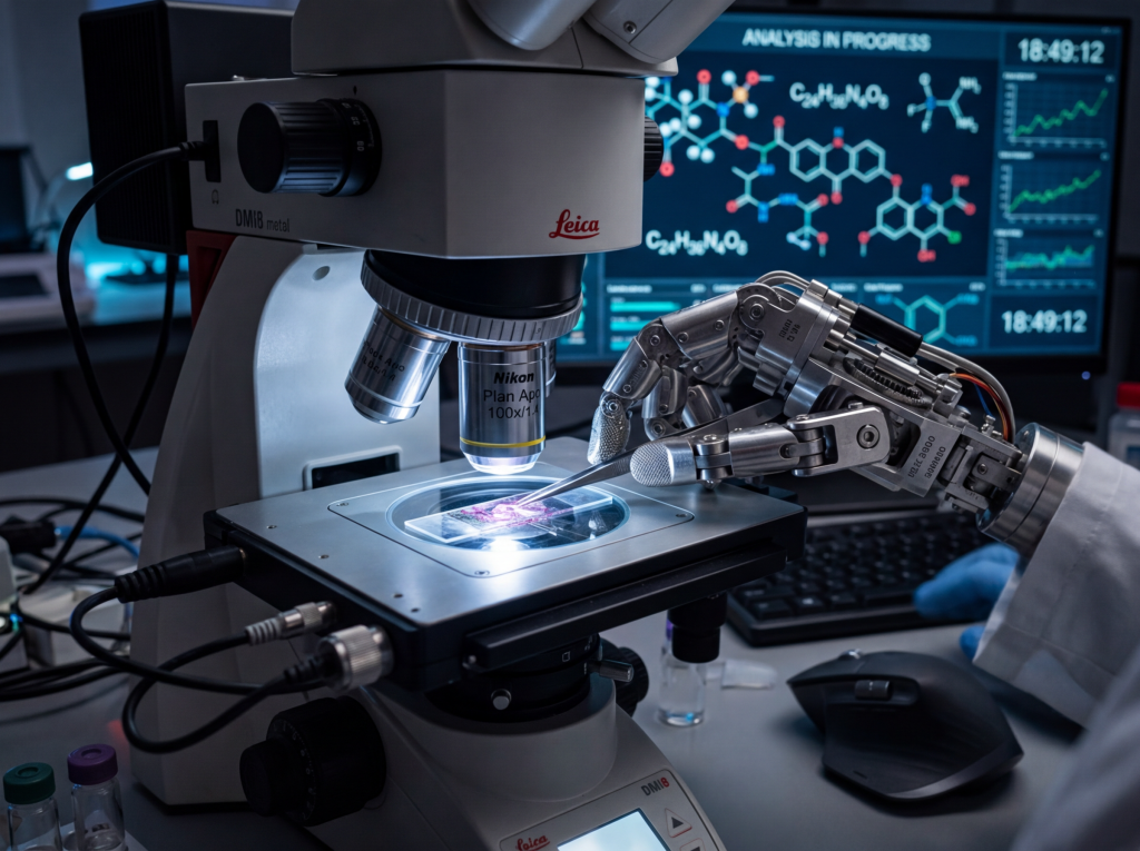 Da Teoria à Bancada: Como Agentes de IA Geram Hipóteses Inovadoras - A Revolução Silenciosa: Como Agentes de IA Estão Desvendando os Segredos da Ciência em Laboratórios Reais