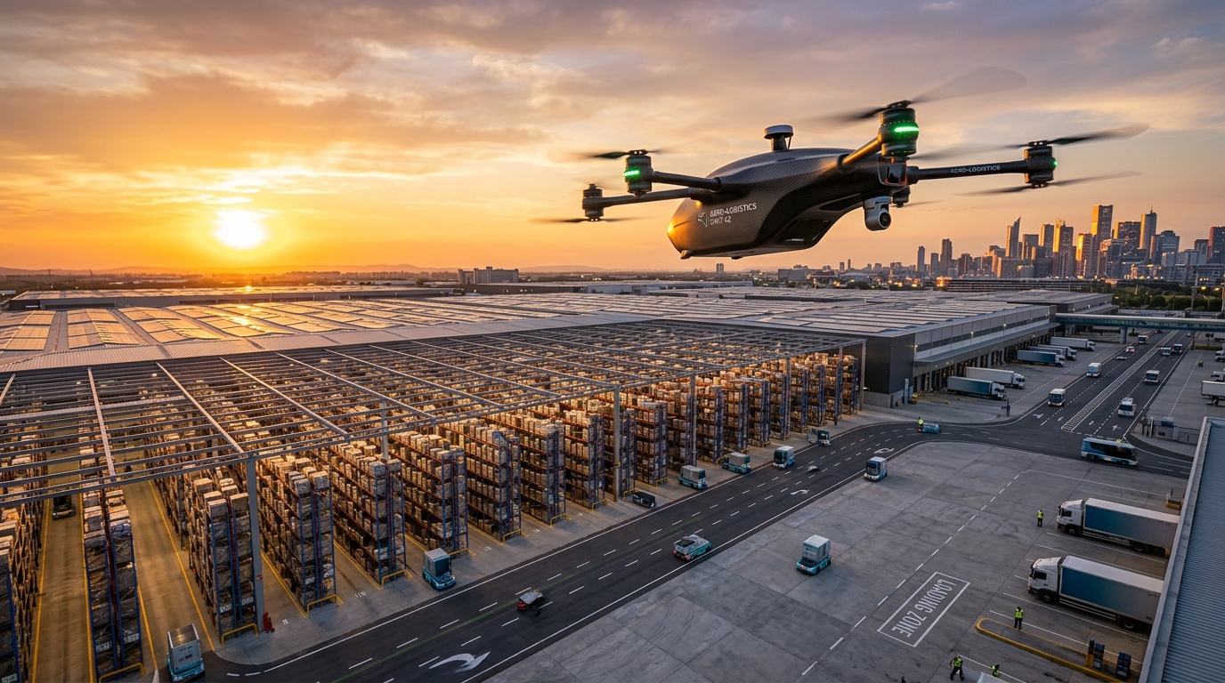 Drones Autônomos na Logística: O Futuro da Entrega e Gestão Já Está no Ar