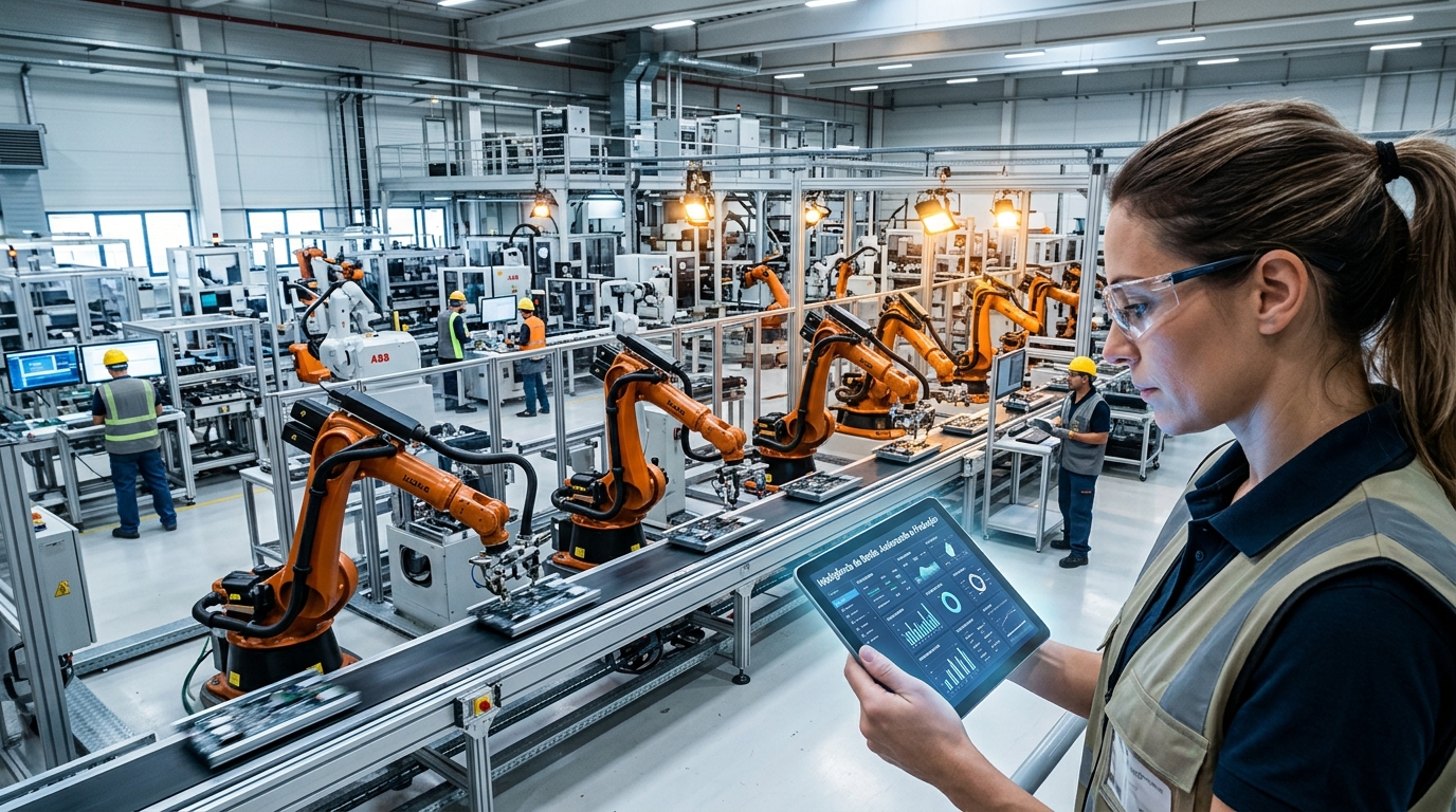 Edge Intelligence nas Fábricas: A Revolução Silenciosa que Processa Dados na Máquina e Acelera o Futuro