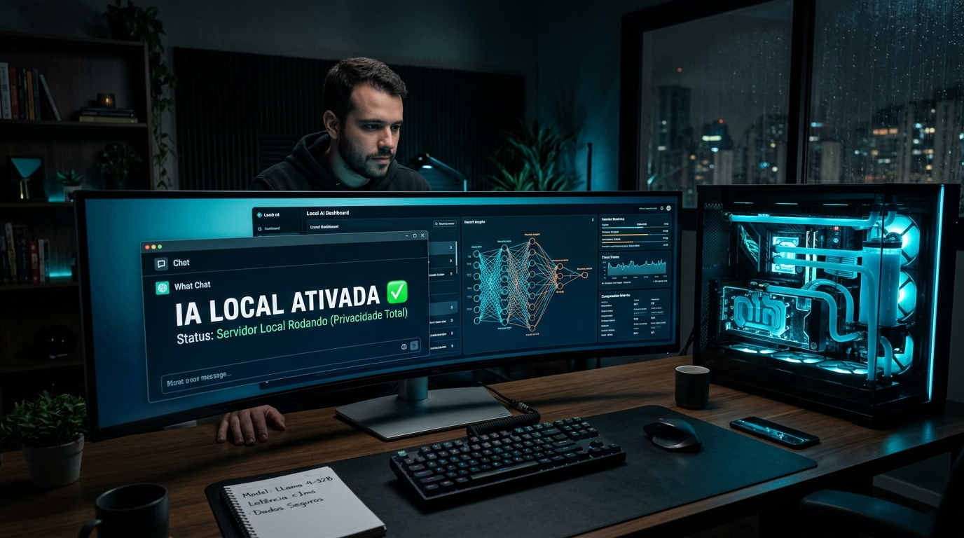 LM Studio vs Ollama vs Open WebUI: Qual rodar localmente no seu PC em 2026?