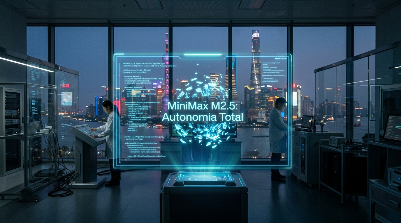 O Canivete Suíço no Coração do Silício Chinês: MiniMax M2.5 e a Era da Autocrudificação