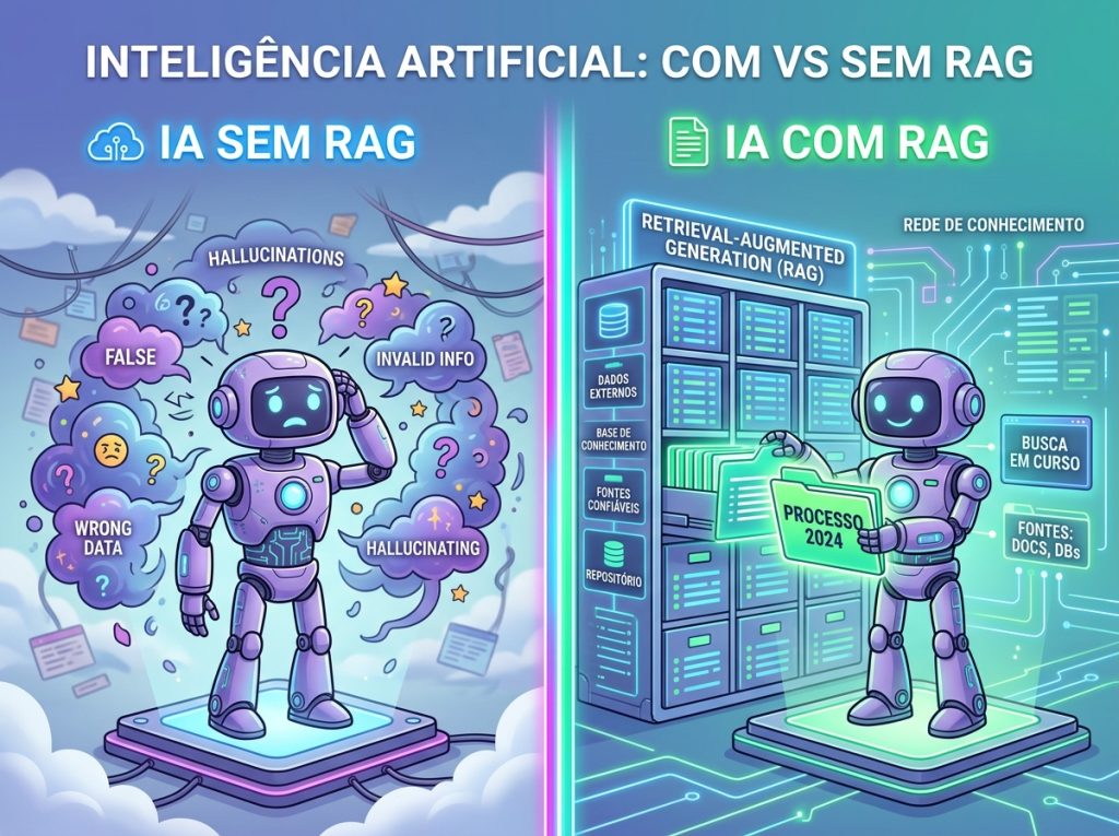 O Cérebro da sua Empresa: Como o RAG Conecta sua IA a Dados em Tempo Real img2