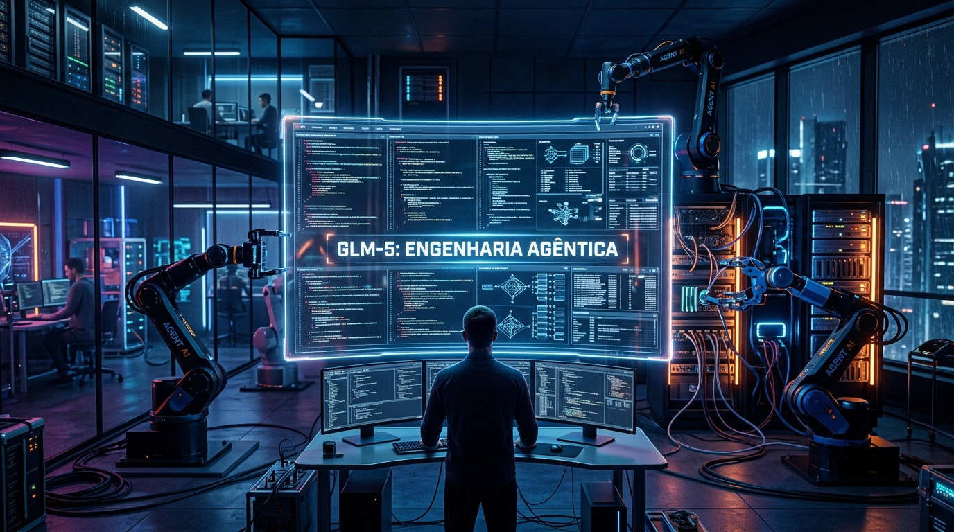 O Fim do 'Vibe Coding'? GLM-5 da Zhipu AI Chega para Dominar a Engenharia Agêntica