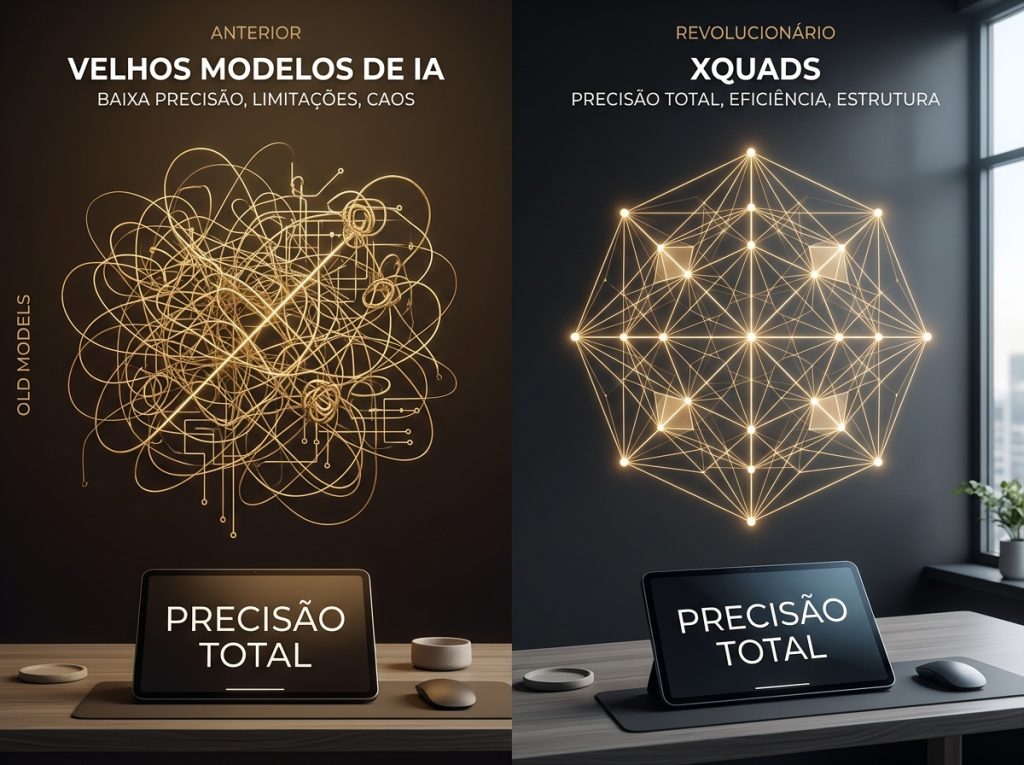 O Que é XQuads? A Anatomia do Raciocínio em Quatro Dimensões - XQuads: Por que esta nova arquitetura de IA está deixando o ChatGPT no chinelo?