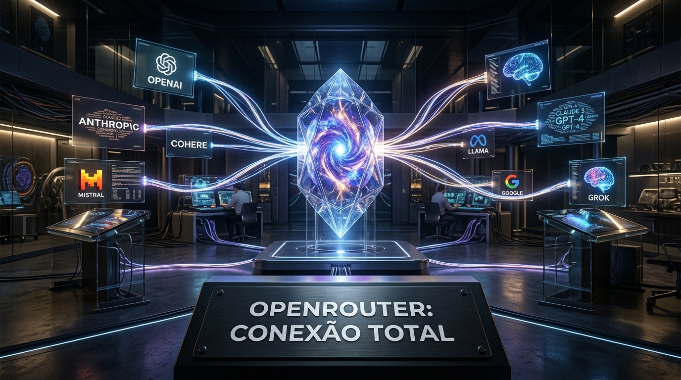 OpenRouter: O Guia Definitivo do 'Controle Remoto Universal' para Modelos de IA