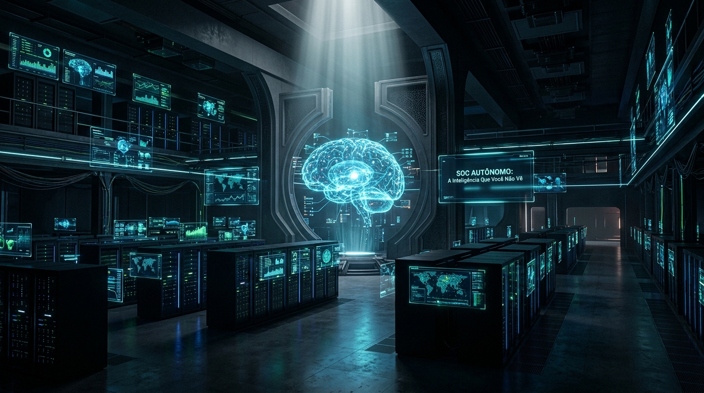 SOC Autônomo: O Centro de Segurança que Opera Sozinho com IA e Deixa Hackers para Trás