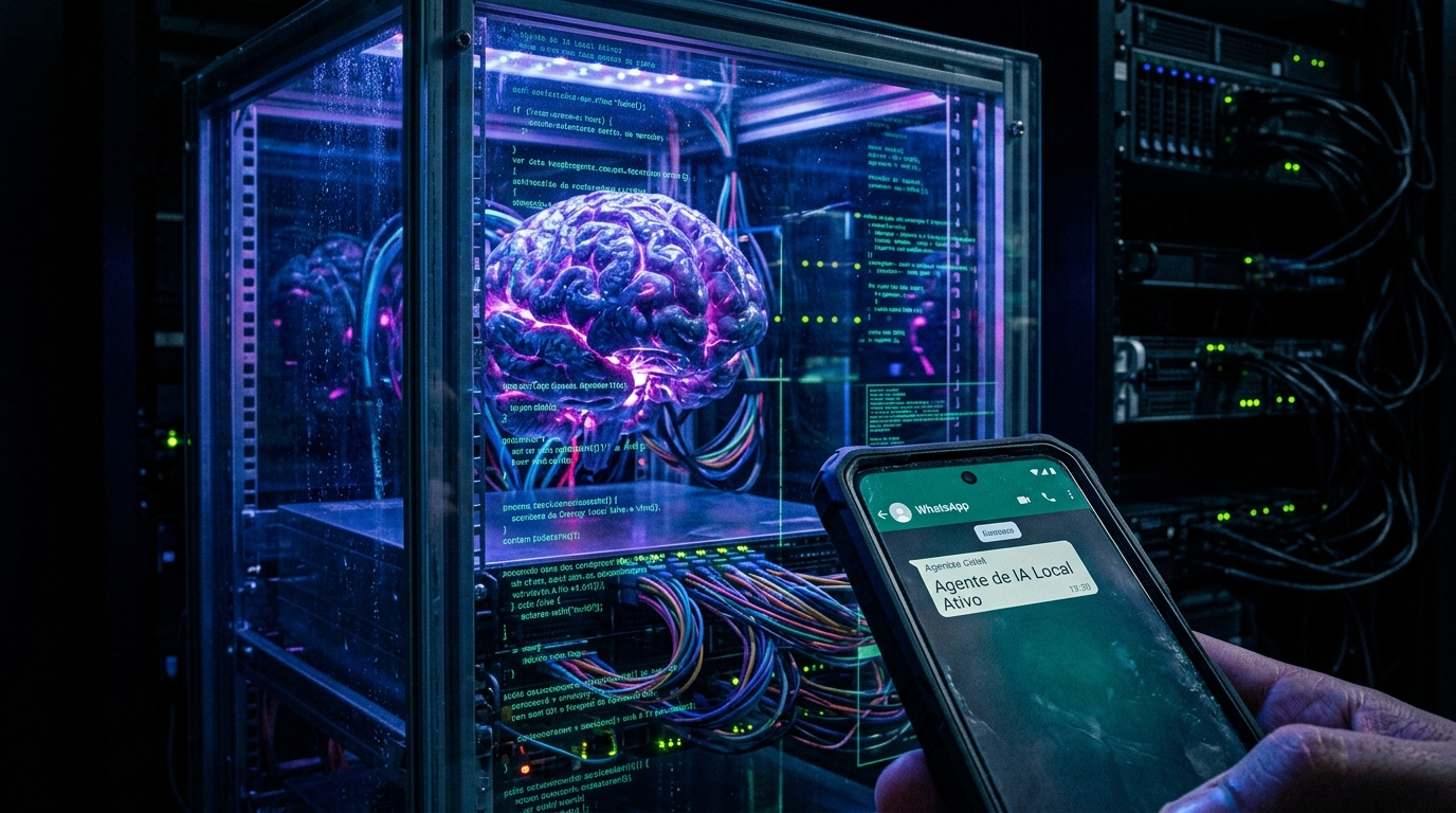 Sua IA, Suas Regras: Como Criar Agentes de WhatsApp com n8n e Ollama (100% Local)